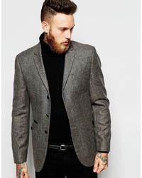 Asos Slim Fit Tweed Blazer