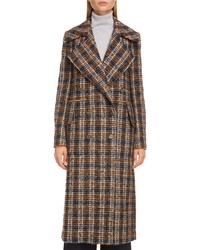 Victoria Beckham Double Breasted Summer Weight Tweed Coat