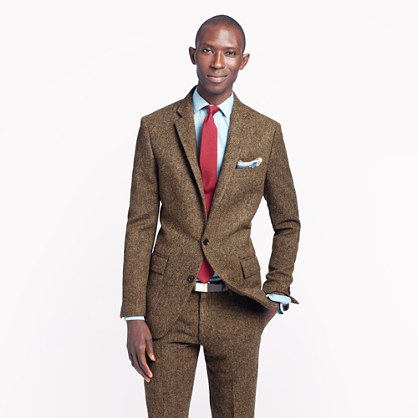 Ludlow Suit Jacket With Double Vent In English Tweed | Where to buy ...