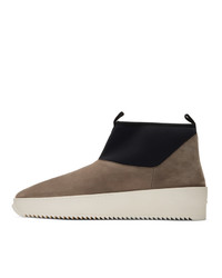 Fear Of God Brown And Black Polar Wolf Boots