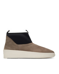 Fear Of God Brown And Black Polar Wolf Boots