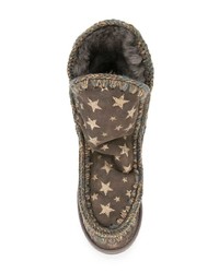 Mou Eskimo Star Wedge Boots