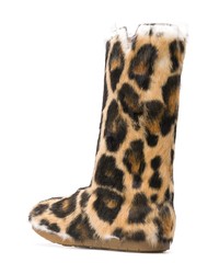 Laurence Dacade Leopard Print Boots