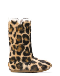 Laurence Dacade Leopard Print Boots