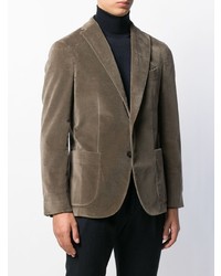 Boglioli Textured Single Breasted Blazer