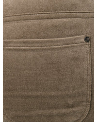 D-Exterior Dexterior Velvet Skinny Trousers