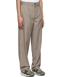 Stussy Brown Polyester Trousers