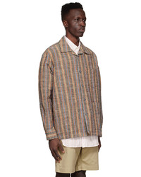 Schnayderman's Brown Linen Shirt
