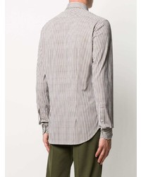 Orian Spread Collar Pinstripe Shirt