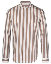 Manuel Ritz Striped Long Sleeve Shirt