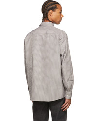 A.P.C. Suzanne Koller Edition Taupe Striped Shirt