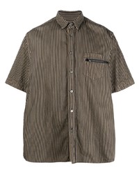 Sacai Striped Zip Shirt