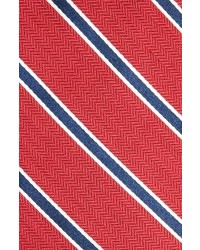 1901 Smoak Stripe Woven Silk Cotton Tie