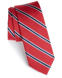 1901 Smoak Stripe Woven Silk Cotton Tie