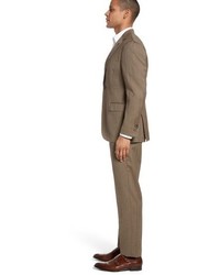 Michael Bastian Michl Bastian Classic Fit Herringbone Wool Suit