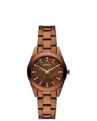 DKNY Brown Glitz Steel Watch Ny8621