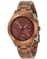 Invicta 12468 Angel Brown Dial Brown Ion Plated Stainless Steel Watch