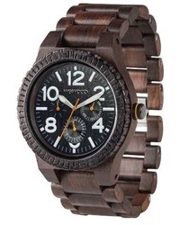 Wewood Kardo Multifunctional Wood Bracelet Watch 46mm