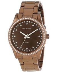 Rocawear Rl0118br1 726 Stylish Bracelet Enamel Bezel Watch