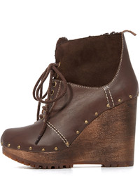 See by Chloe Clive Platform Lace Up Booties