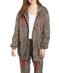 Pam & Gela Leopard Print Jacket