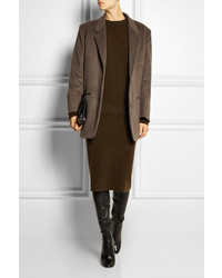 Christophe Lemaire Brushed Wool And Cashmere Blend Jacket