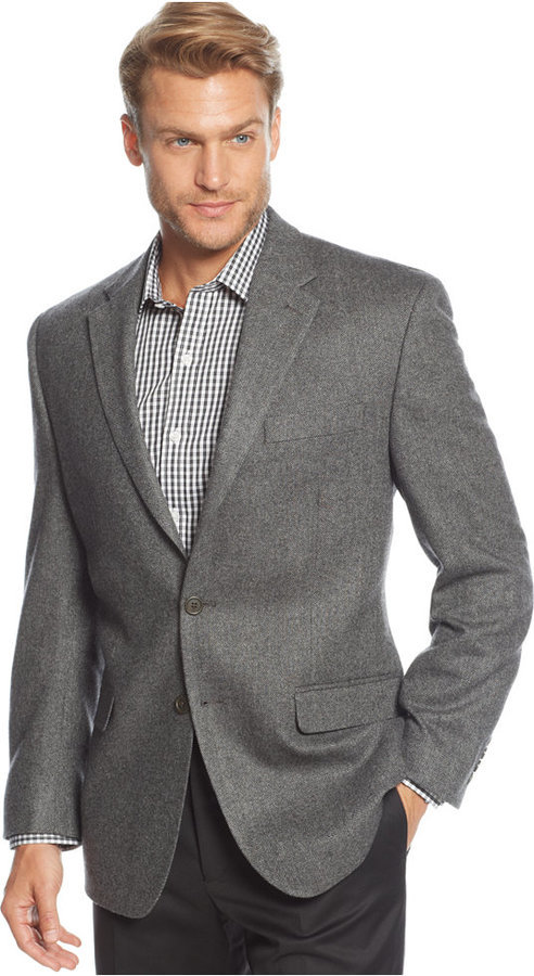 Lauren Ralph Lauren Cashmere Blend Herringbone Classic Fit Sport Coat 450 Macys Lookastic