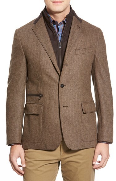 brown cashmere sport coat