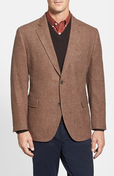 Kroon Taylor Classic Fit Herringbone Wool Blend Sport Coat, $295