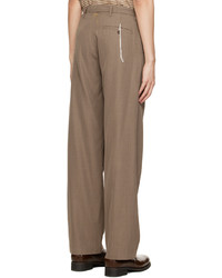 AIREI Brown Threads Trousers