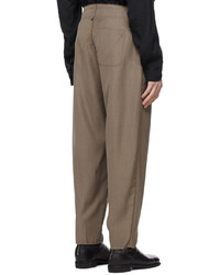 AIREI Brown Viscose Trousers