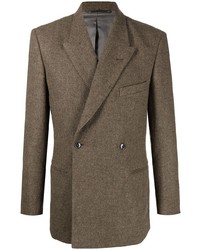 Lemaire Double Breasted Wool Blazer