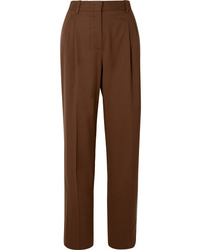 Brown Wool Dress Pants