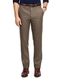 Brooks Brothers Own Make Wool Flannel Trousers