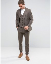 Selected Homme Slim Smart Pant In Wool Mix