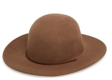 brown wool hat