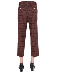 Gucci Imperial Wool Jacquard Pants
