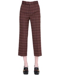 Gucci Imperial Wool Jacquard Pants