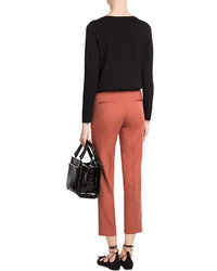 Etro Slim Cropped Wool Trousers