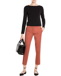 Etro Slim Cropped Wool Trousers