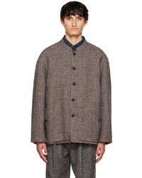 Nanamica Brown Buttoned Jacket