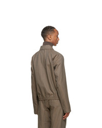Lemaire Brown Military Jacket