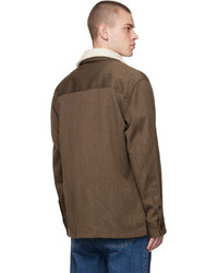 Solid Homme Brown Out Shirt