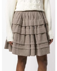 Ermanno Scervino Layered Mini Skirt