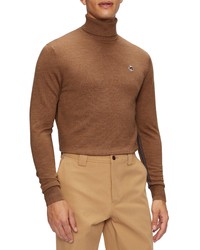 Ted Baker London Beckton Wool Turtleneck Sweater In Tan At Nordstrom