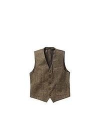 Label J Tweed Waistcoat