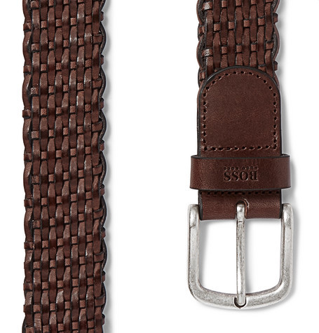 Cognac Leather Belt - Ugo