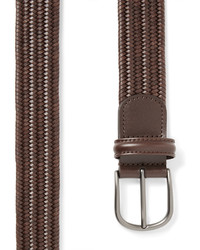 Andersons Andersons 35 Brown Woven Leather Belt