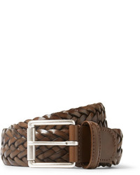 Andersons Andersons 35cm Brown Woven Leather Belt