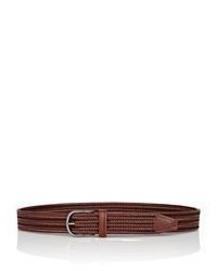 Barneys New York Braided Leather Belt